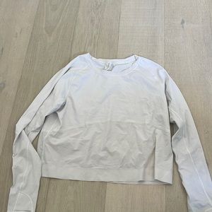 Lululemon cropped long sleeve